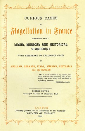 Curious Cases of Flagellation in France