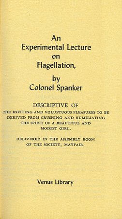An Experimental Lecture on Flagellation