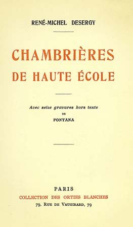 Chambri�res de haute �cole