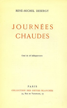 Journ�es chaudes
