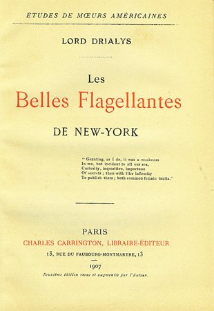 Les Belles Flagellantes de New-York