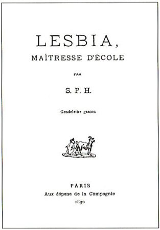Lesbia, ma�tresse d��cole