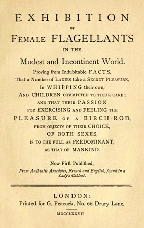 Exhibition of Female Flagellants