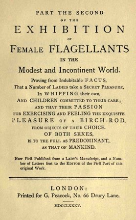Exhibition of Female Flagellants (2)