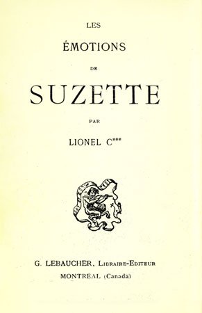 Les �motions de Suzette
