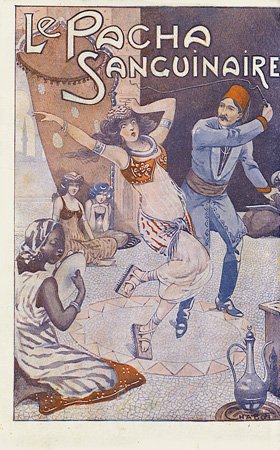 Le Pacha Sanguinaire. Flagellation orientale